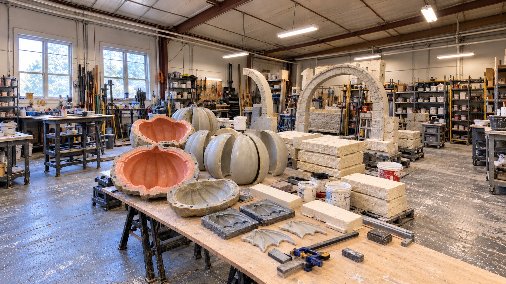 Decor fabrication workshop